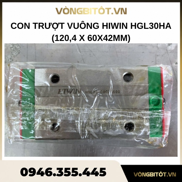 Con trượt vuông HIWIN HGL30HA