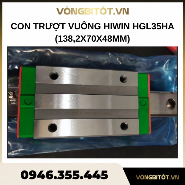 Con trượt vuông HIWIN HGL35HA