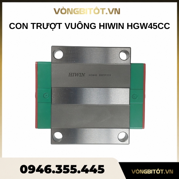 Con trượt vuông HIWIN HGW45CC