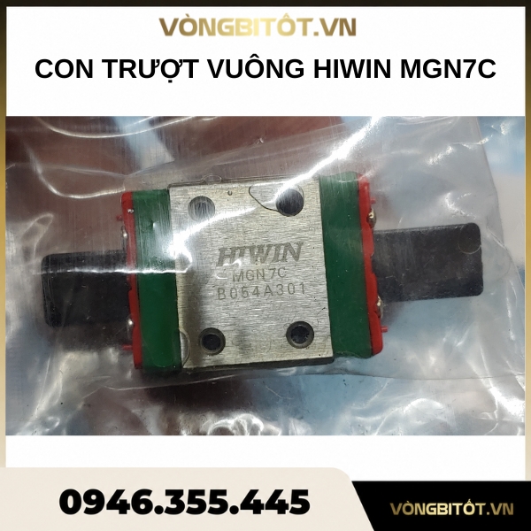 Con trượt vuông mini HIWIN MGN7C