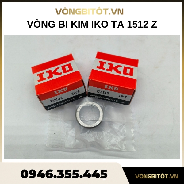 Vòng bi kim vỏ kim ngoài mỏng IKO TA 1512 Z