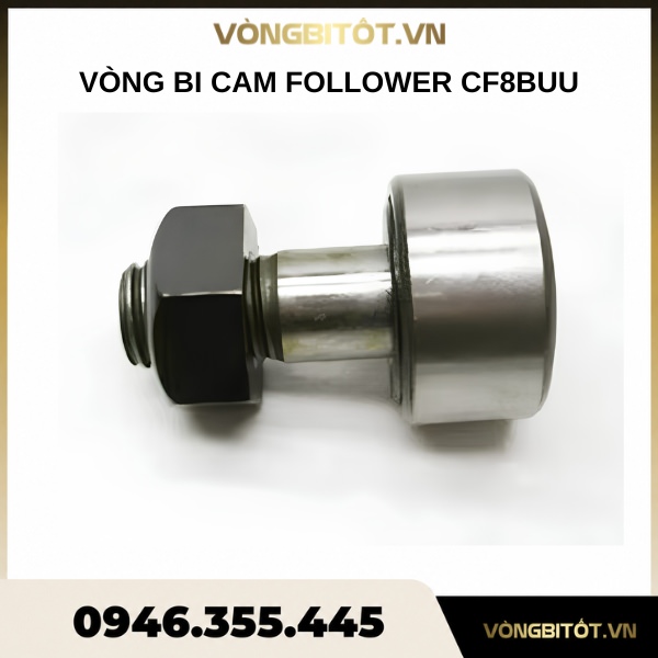 Vòng bi cam Follower CF8BUU (8x19x11mm)