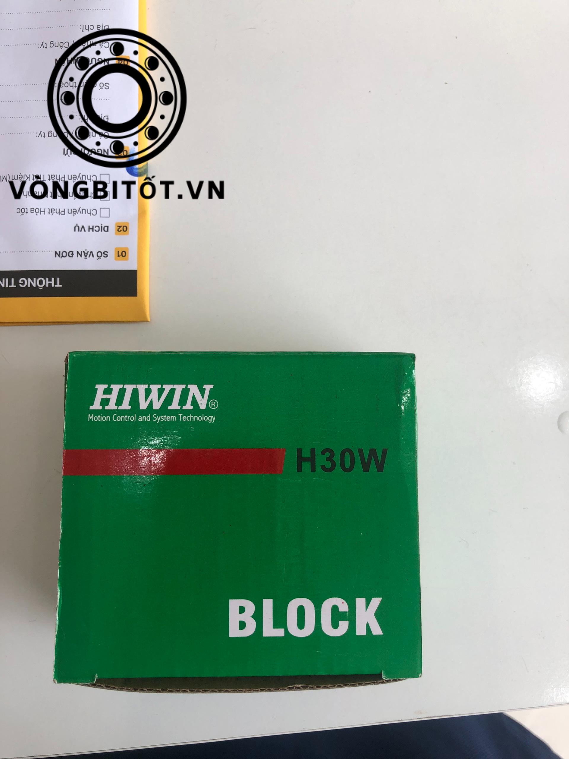 Con Trượt Vuông HIWIN HGW30CC