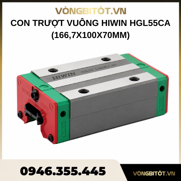 Con trượt vuông HIWIN HGL55CA