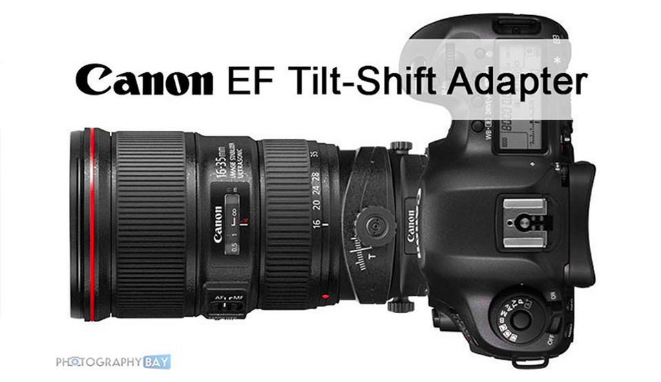 Rò rỉ bằng sáng chế cho thấy Canon đang nghiên cứu Adapter Tilt-Shift hoạt động với mọi ống kính EF