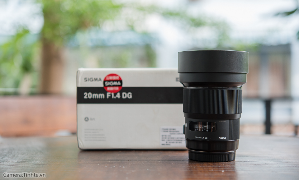 Trên tay Sigma Art 20mm f/1.4 DG HSM: Ống Ultra Wide cho Fullframe có khẩu độ mở lớn nhất hiện nay