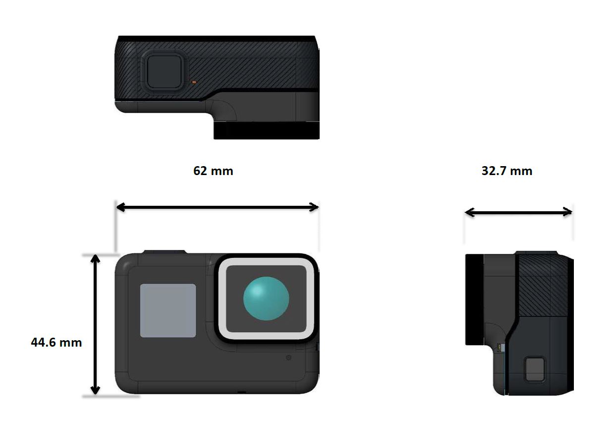 Rò rỉ ảnh thật và cấu hình của GoPro Hero 5: quay 4K@30fps, chống rung mọi chế độ, 1.220 mAh, USB-C