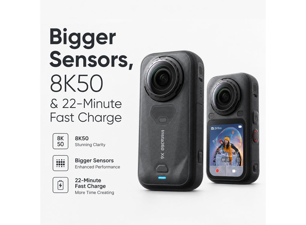 INSTA360 X6 – CHÍNH THỨC RA MẮT NGÀY 12/8