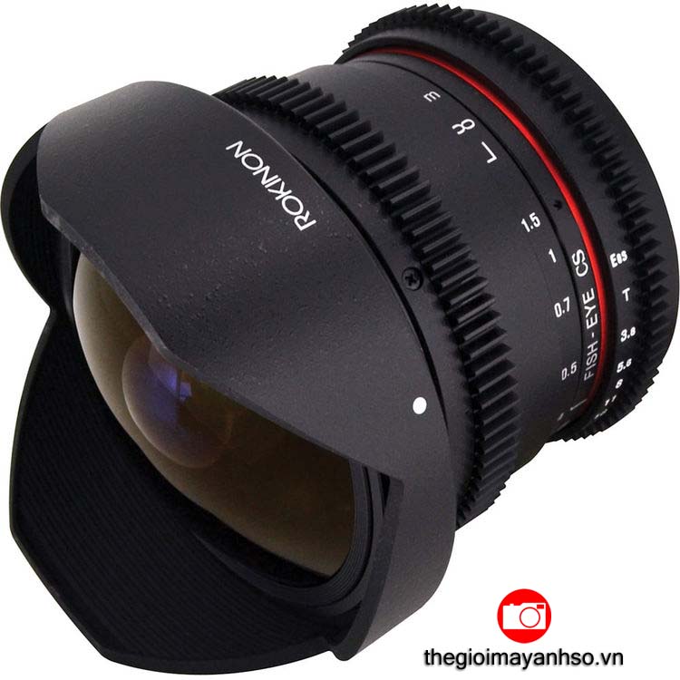 Rokinon 8mm T3.8 Cine Fisheye CS for Canon