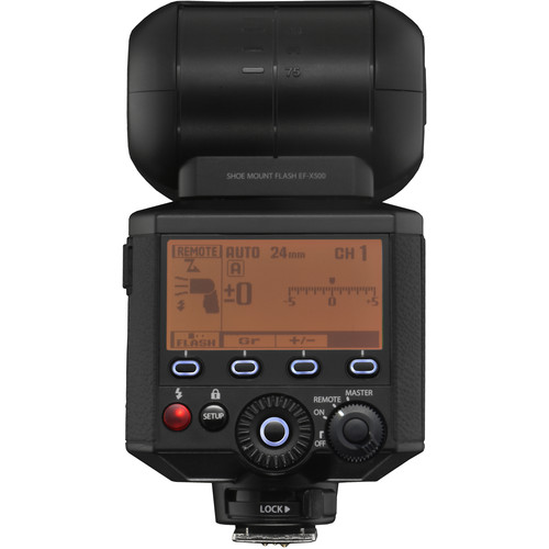 Flash Fujifilm EF-X500 + Đế pin (Đẹp như mới)
