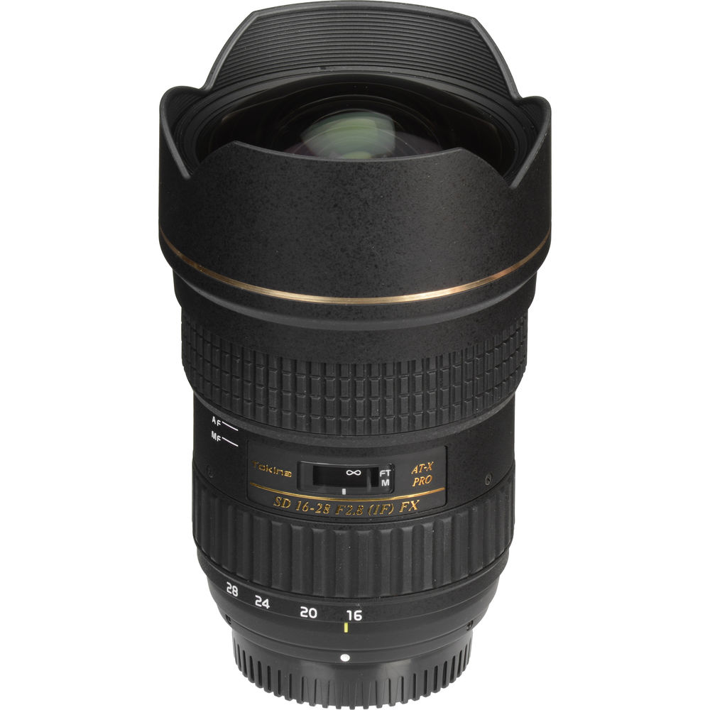 Tokina AT-X 16-28mm f/2.8 PRO FX For Canon