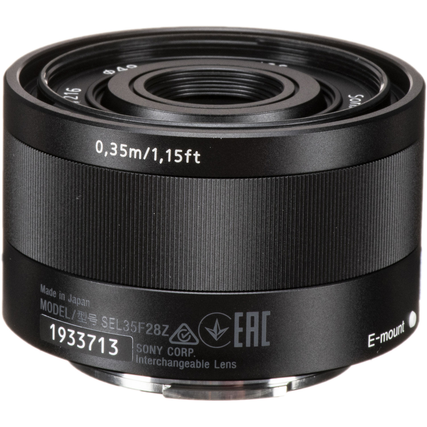 Sony Sonnar T* FE 35mm f/2.8 ZA Carl Zeiss