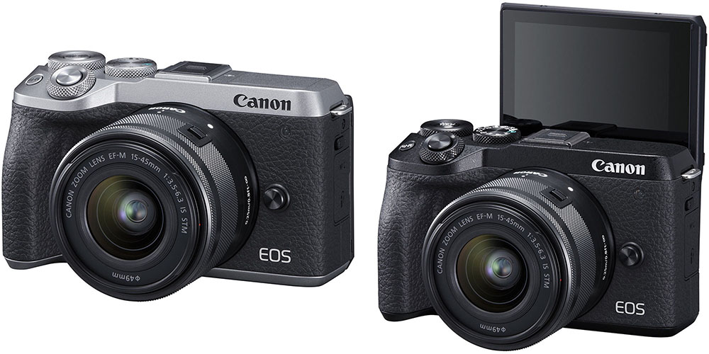 Canon EOS M6 Mark II + Kit 15-45mm (Đen)