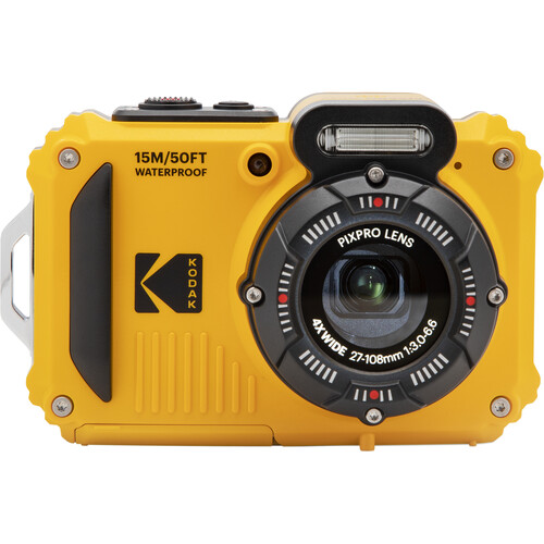 Kodak Pixpro WPZ2 Red/ White/  Yellow - Waterproof compact camera