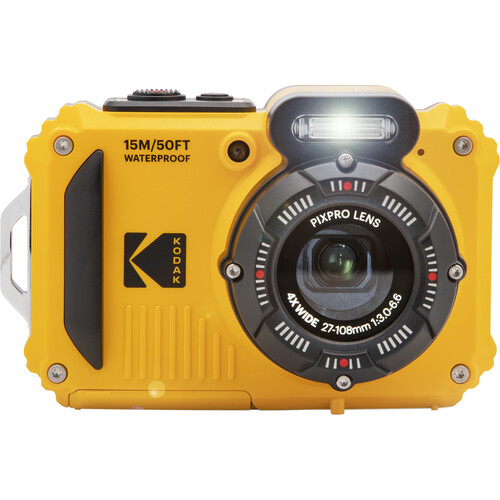 Kodak Pixpro WPZ2 Red/ White/  Yellow - Waterproof compact camera
