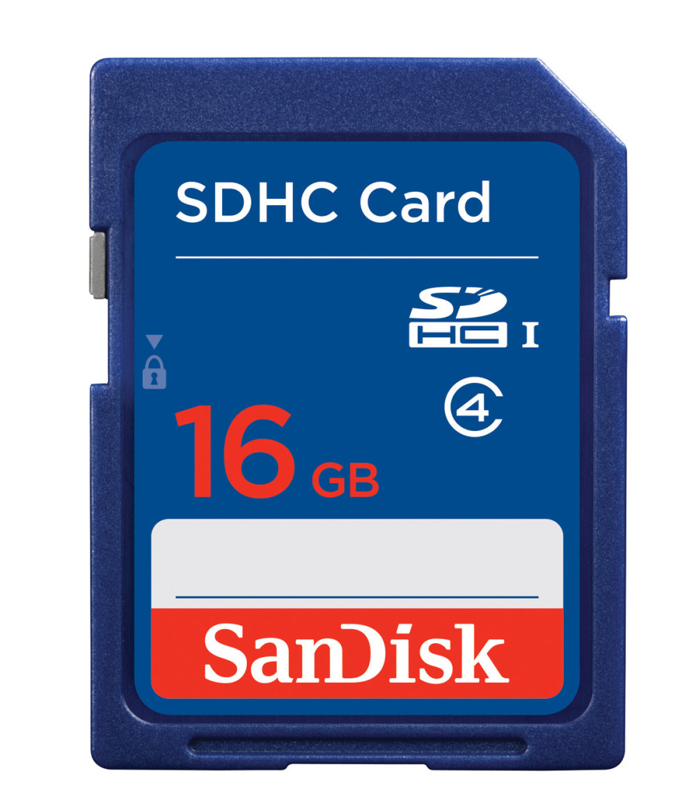Thẻ nhớ SDHC Sandisk 16Gb Class 4