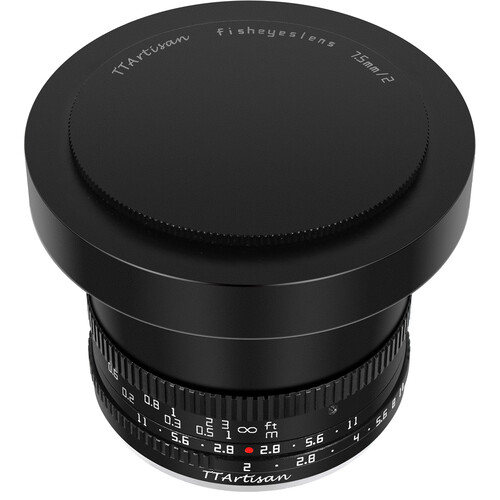 Ống kính mắt cá (Fisheyes) TTArtisan 7.5mm F2.0 Ngàm  FX/ E/ Z/ M43