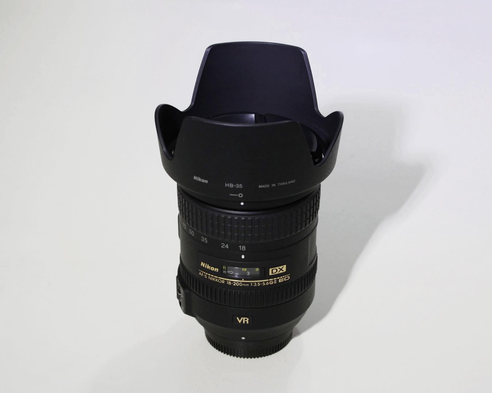 Ống kính Nikon 18-200mm f/3.5-5.6G ED AF-S VR II DX