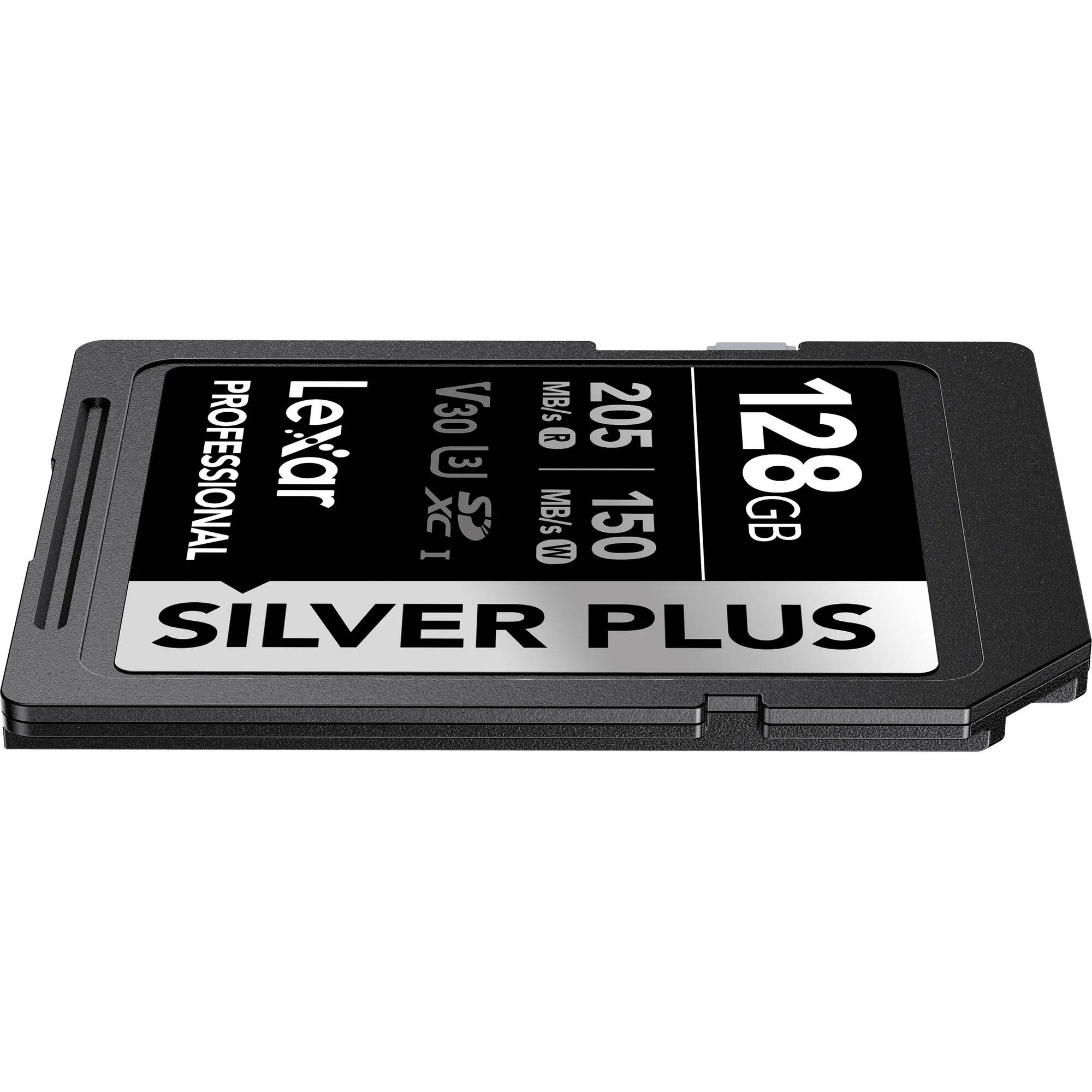 Thẻ nhớ SD Lexar 128GB Professional SILVER PLUS UHS-I V30 205MB/s