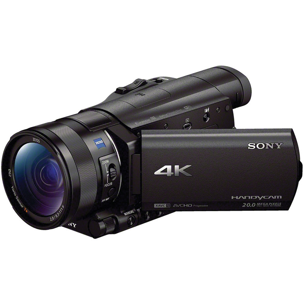 Sony FDR-AX100: Sony FDR-AX100 là chiếc máy quay phim chuyên nghiệp được trang bị đầy đủ các tính năng để bạn tạo ra những đoạn phim tuyệt vời. Với độ phân giải 4K, bạn sẽ có những bức ảnh và đoạn video chất lượng cao, đẹp tuyệt vời. Sử dụng Sony FDR-AX100, bạn sẽ không bỏ lỡ bất kỳ khoảnh khắc nào trong cuộc sống.