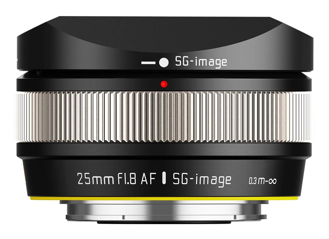 SG image AF 25mm f/1.8 for Fuji - Sony - Nikon Z