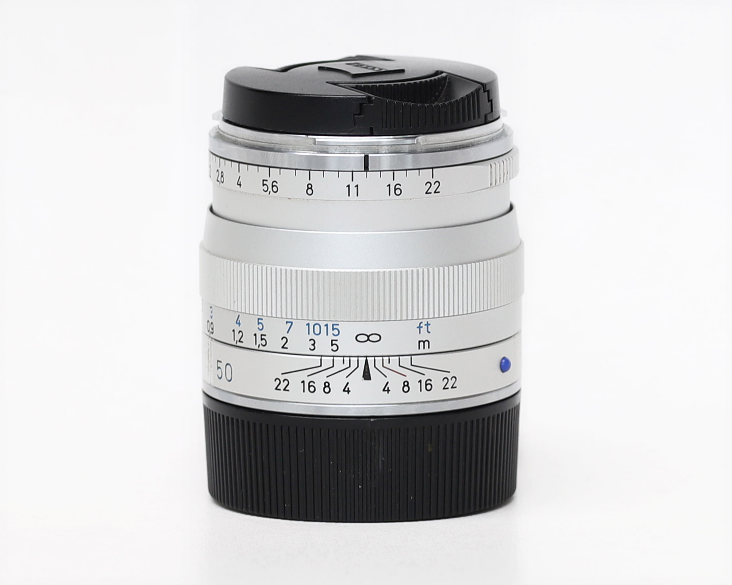 Carl Zeiss Planar T* 50mm f/2 ZM Lens (Silver)