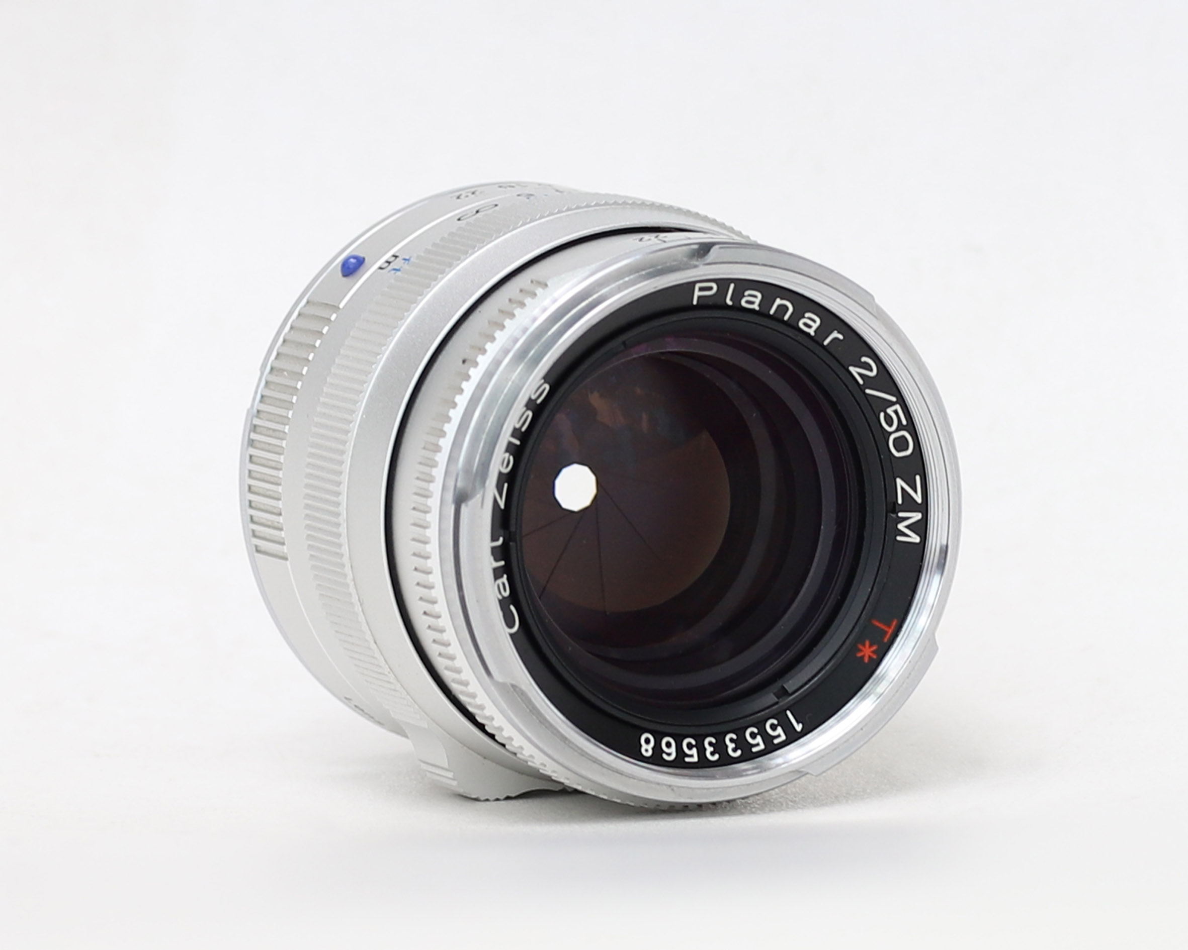 Carl Zeiss Planar T* 50mm f/2 ZM Lens (Silver)