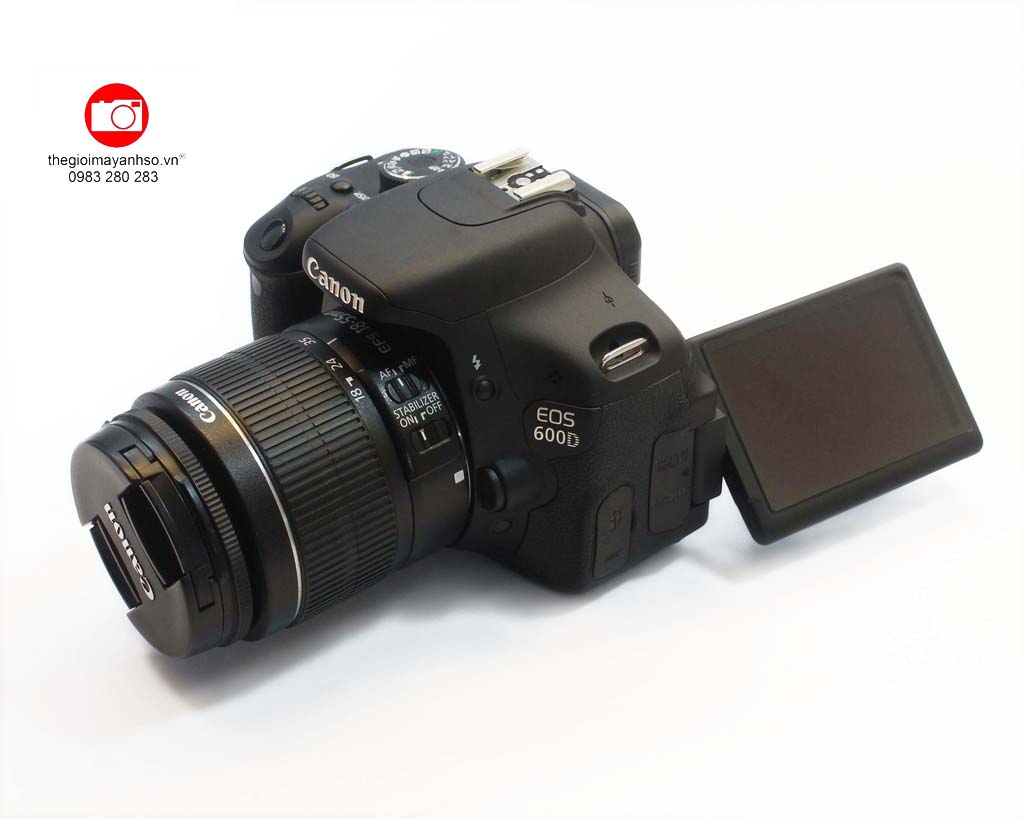 Máy ảnh Canon EOS 600D: Máy ảnh Canon EOS 600D là một trong những sản phẩm chất lượng cao của Canon. Với chất lượng hình ảnh tuyệt vời và tính năng đa dạng, chiếc máy này không chỉ thiết kế đẹp mà còn mang lại trải nghiệm chụp ảnh đỉnh cao. Hãy xem qua hình ảnh liên quan đến sản phẩm này để có cái nhìn cụ thể hơn về Canon EOS 600D.