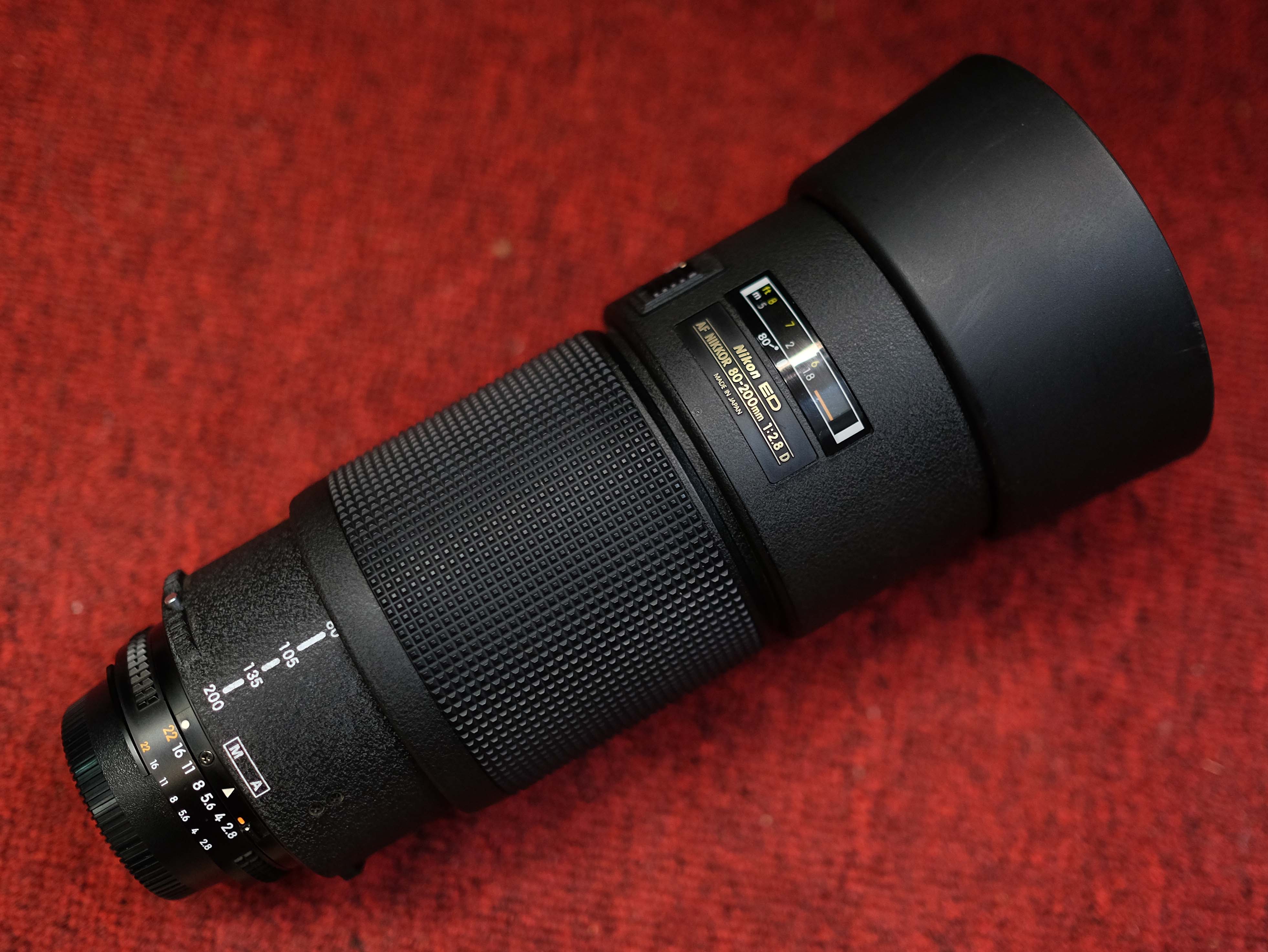 Nikon AF FX NIKKOR 80-200mm f/2.8D ED