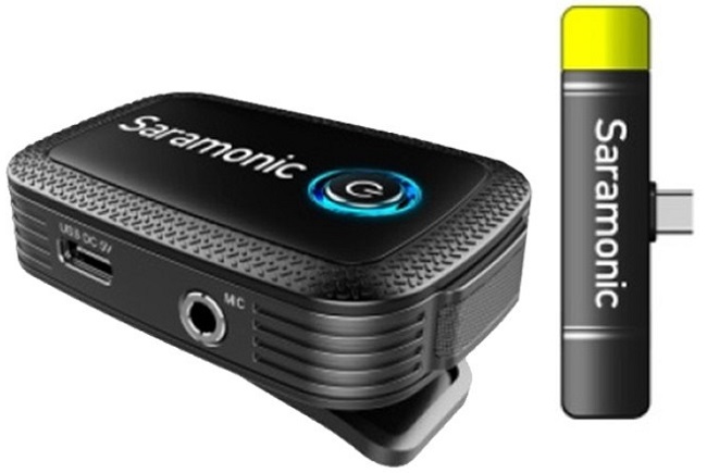 Micro không dây Saramonic Blink 500 B5 (TX + RXUC) ( Cổng Type-C 1 Phát + 1 Thu) (Chính Hãng)