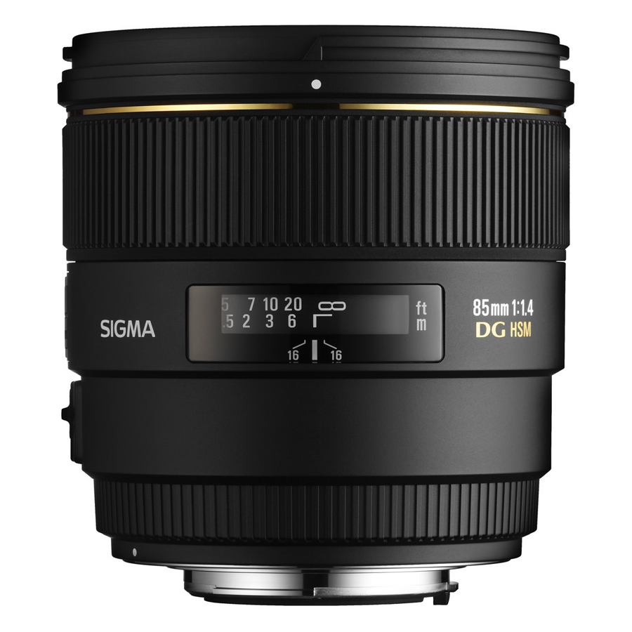 Sigma 85mm f/1.4 EX DG HSM Lens For Canon