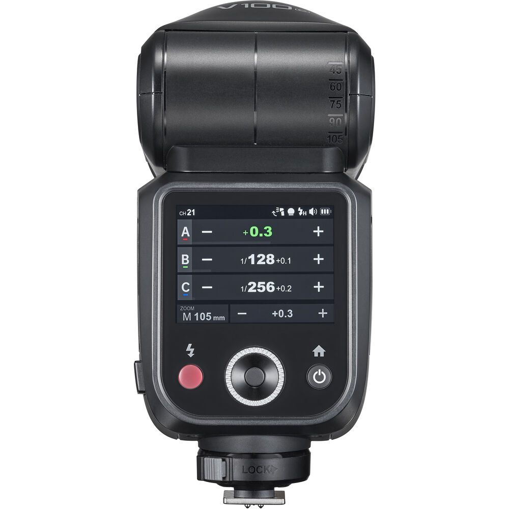 Đèn Flash Godox V100 C TTL Hss 1/8000 C/N/S/F/O