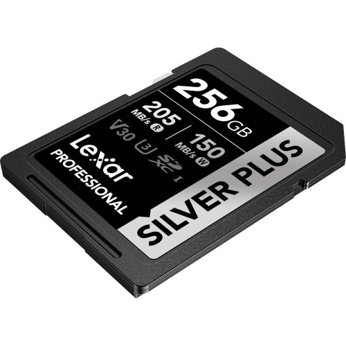 Thẻ Nhớ Lexar SDXC 256GB Silver Plus 205MB/s 150MB/s | Chính Hãng