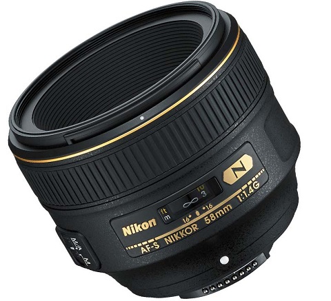 Ống kính Nikon AF-S Nikkor 58mm F1.4G Nano