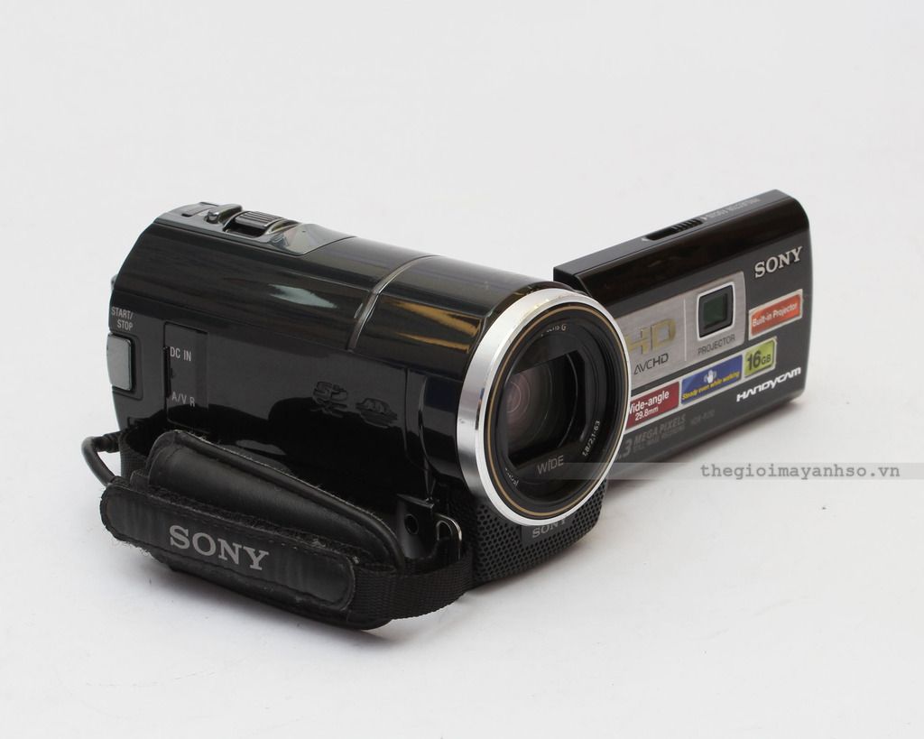 Cámara de Video con Proyector Sony HandyCam HDR-PJ10, FullHD, Zoom Óptico  30x, LCD Táctil 3 - HDR-PJ10