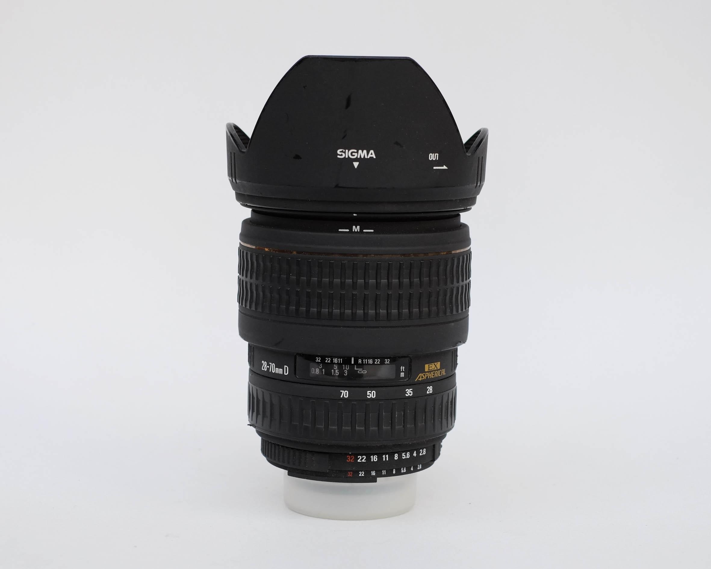 Sigma 28-70mm 1:2.8 DF EX Aspherical For Nikon