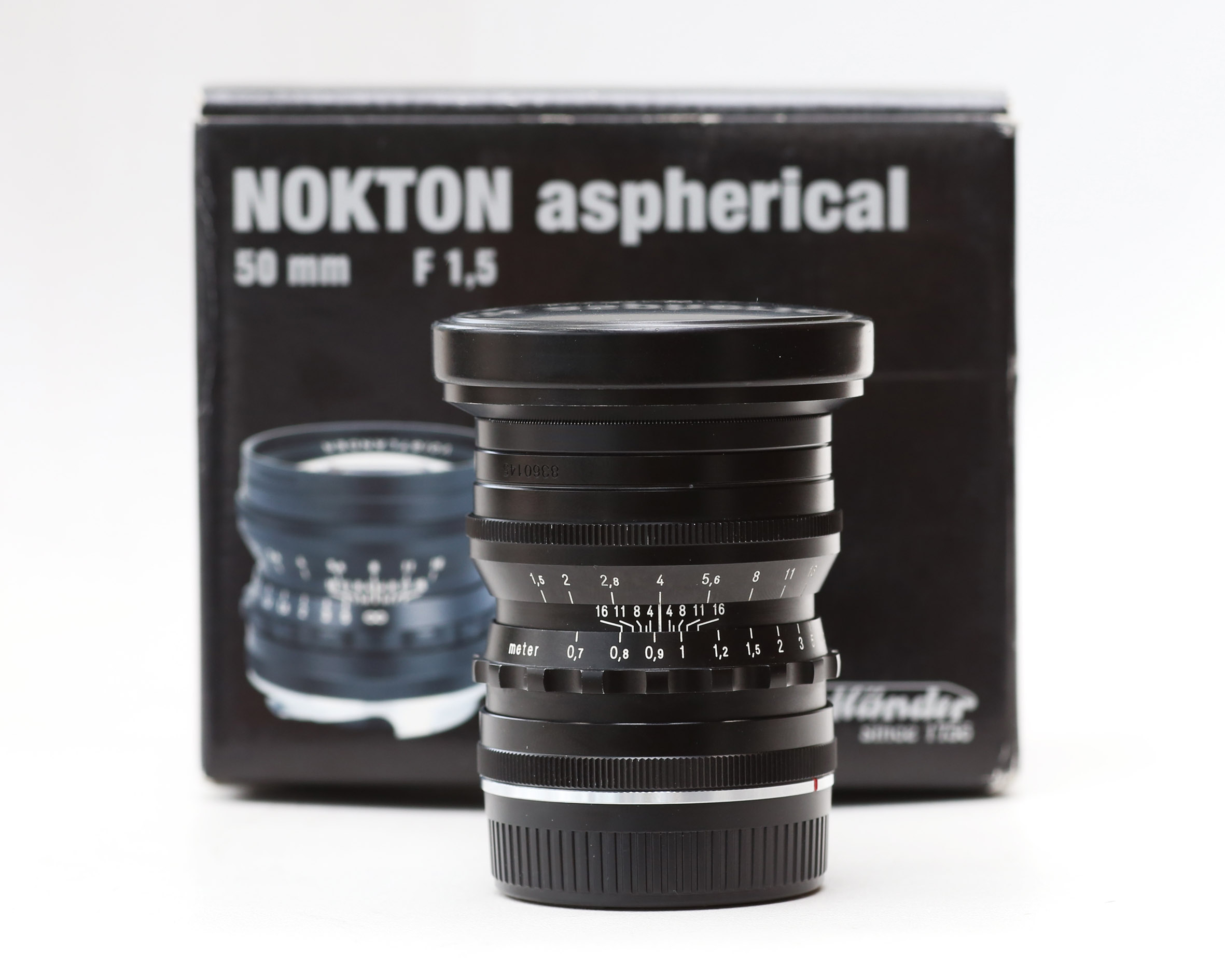 Ống Kính Voigtlander 50mm F/1.5 VM Ultron Black for Leica M