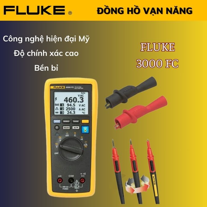 Đồng hồ vạn năng không dây Fluke 3000 FC