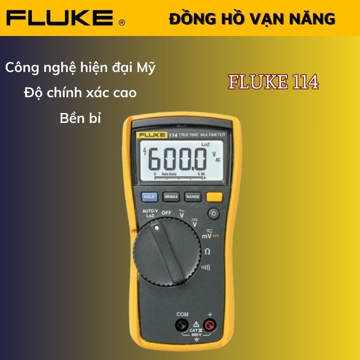 Đồng hồ vạn năng điện tử Fluke 114