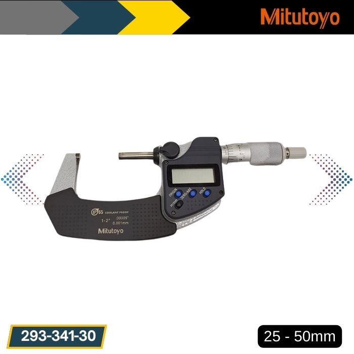 Panme điện tử đo ngoài Mitutoyo 293-341-30 (25-50mm/1-2'')