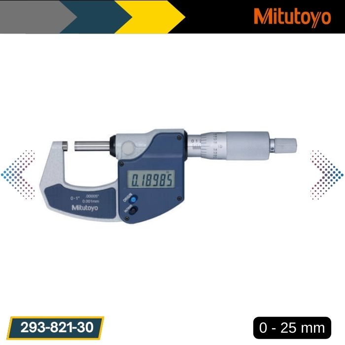 Panme điện tử đo ngoài Mitutoyo 293-821-30 (0 - 25 mm)