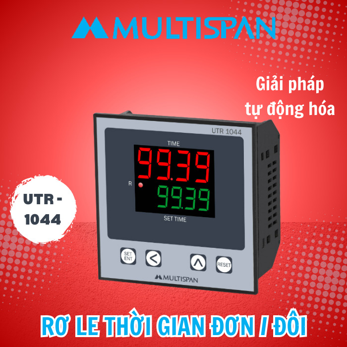 Rơ Le Thời Gian Đơn/Đôi Multispan UTR-1044