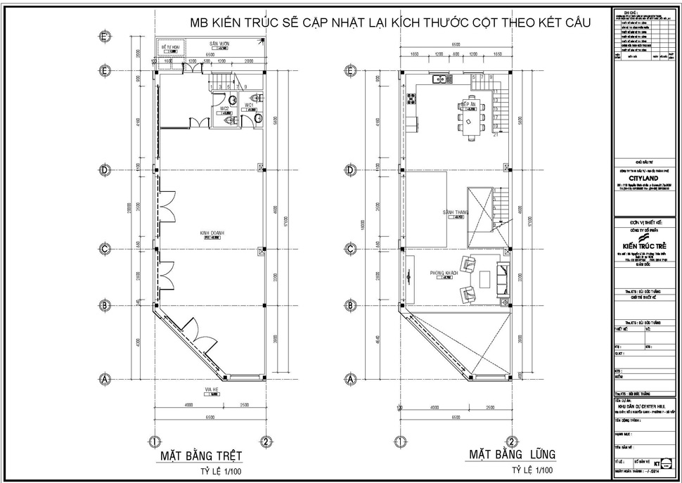 Mẫu K2G2 (122m2)