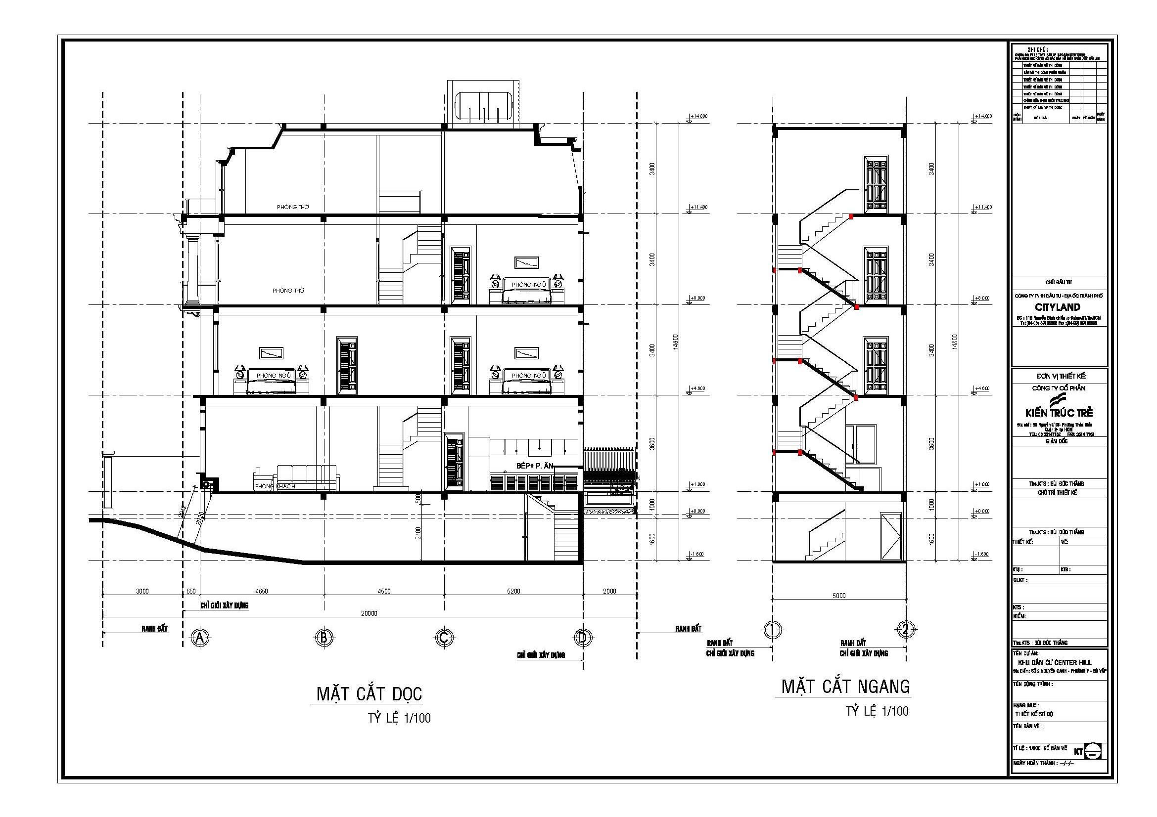 Mẫu K4 (100m2)