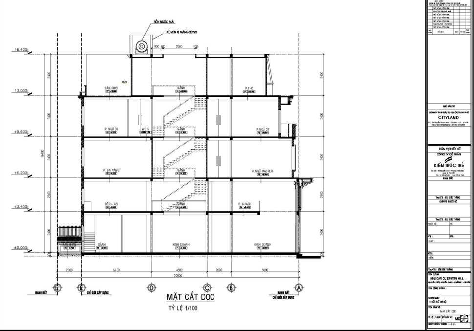 Mẫu K2M (100m2)