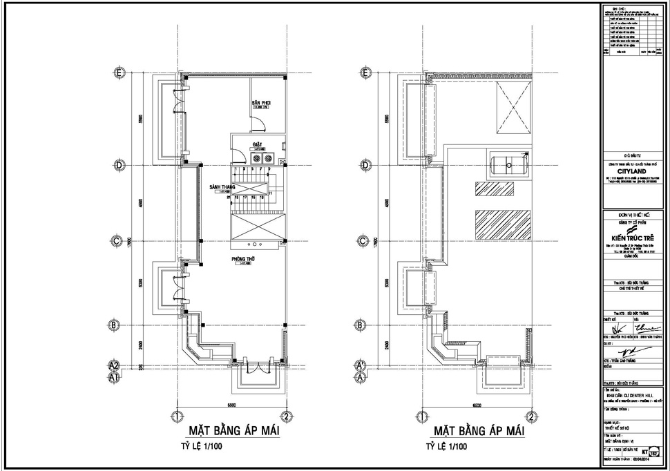 Mẫu K1G2 (170m2)