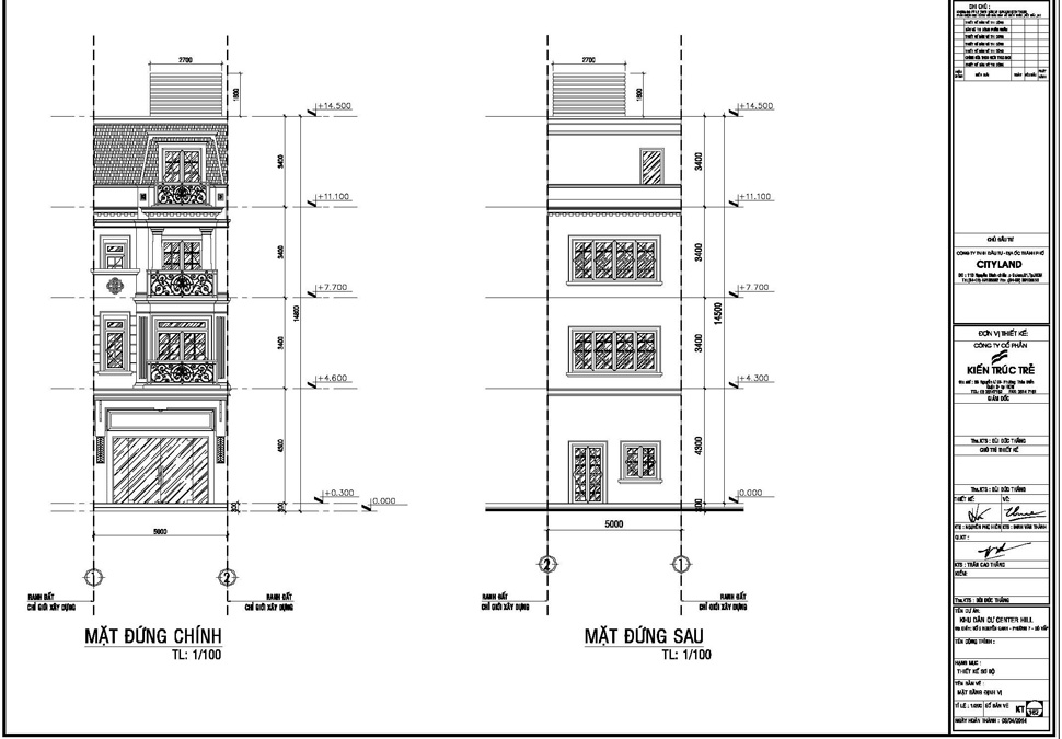 Mẫu K3 (90m2)