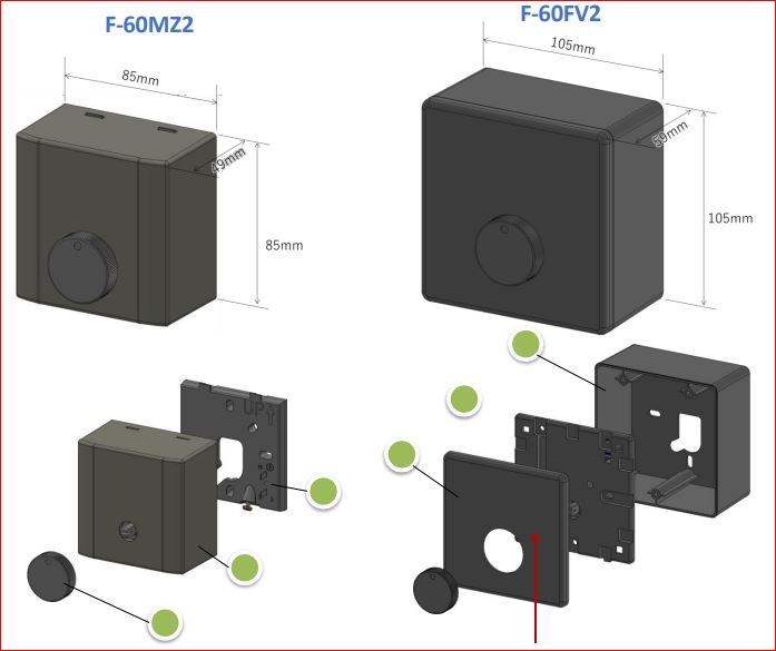 Quạt trần 3 cánh Panasonic F-60FV2