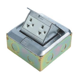 Ổ cắm đôi có dây nối đất. 250 VAC - 16A DU5993LT-1