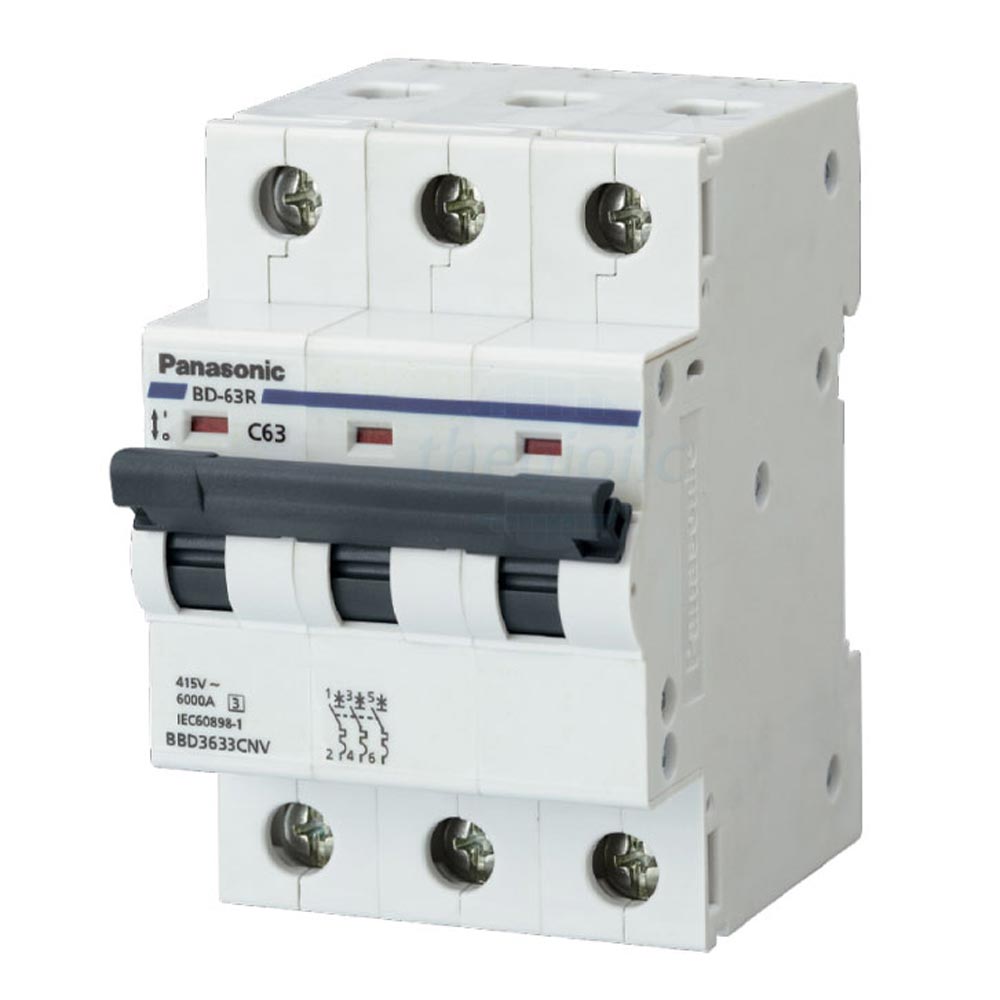Cầu dao tự động DIN MCB 3P - BBD31003CHV